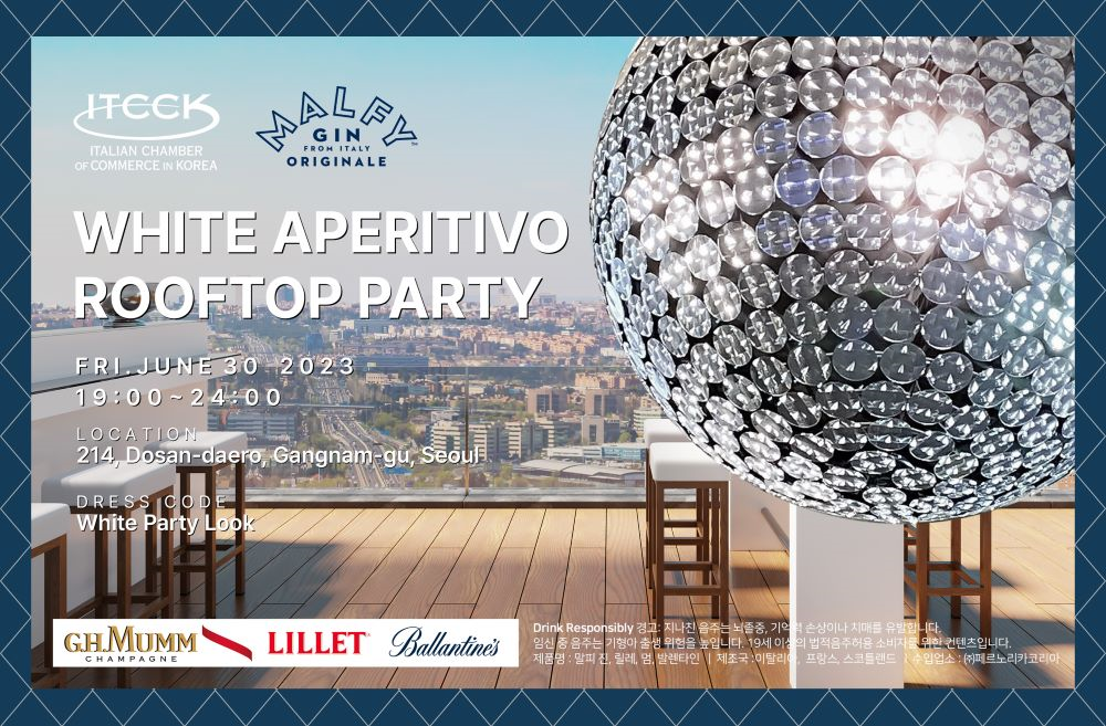 ITCCK x MALFY GIN WHITE APERITIVO ROOFTOP PARTY